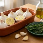 Roasting Garlic in a Garlic Roaster